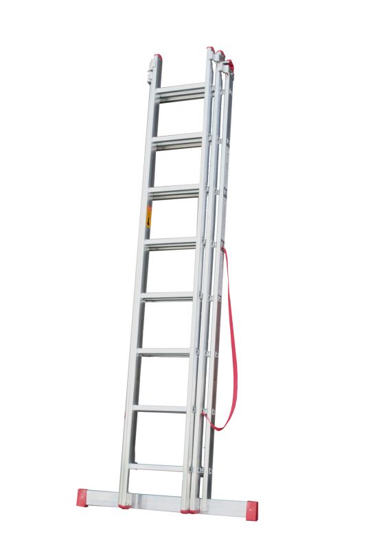 3x3  9m   Aluminum Triple Part Multipurpose Ladders CÖMERT  SATM.11