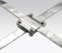 Fixing Clamps for 30x3 galvanized grounding strip GERSAN GTE-175-A/11