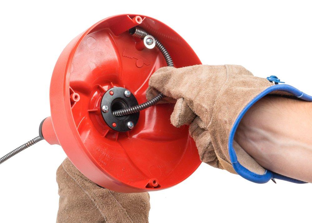Power Spin Drain Cleaner with Autofeed 7.6 m x 6.3 mm RIDGID R57043