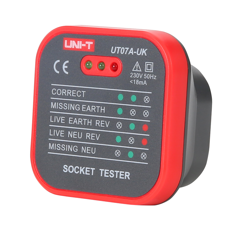 UT07A-UK Socket Tester Standard UNI-TREND