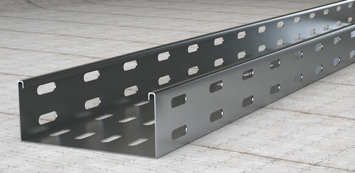 HEAVY DUTY, PERFORATED CABLE TRAY h:50mm. L:3mt. W:150mm. T:1mm code GKT-A15/5-1 PG PG GERSAN