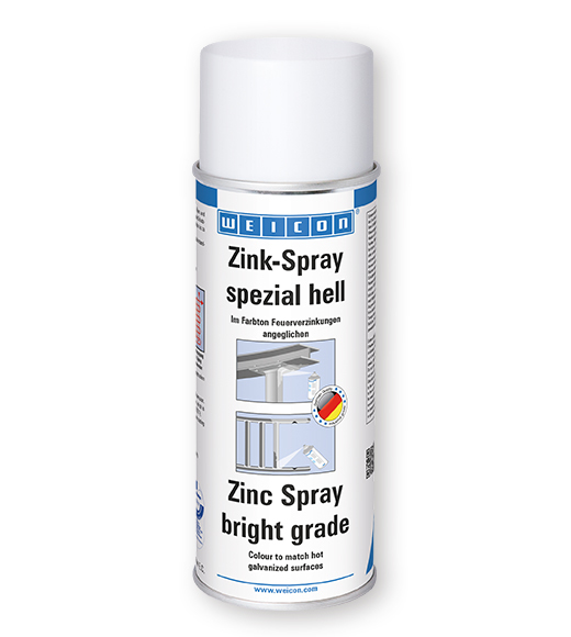 WEICON  11001400-39 Zinc Spray bright grade 400 ml