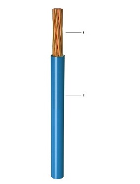 H07V-R 1x10 mm²  Kabel