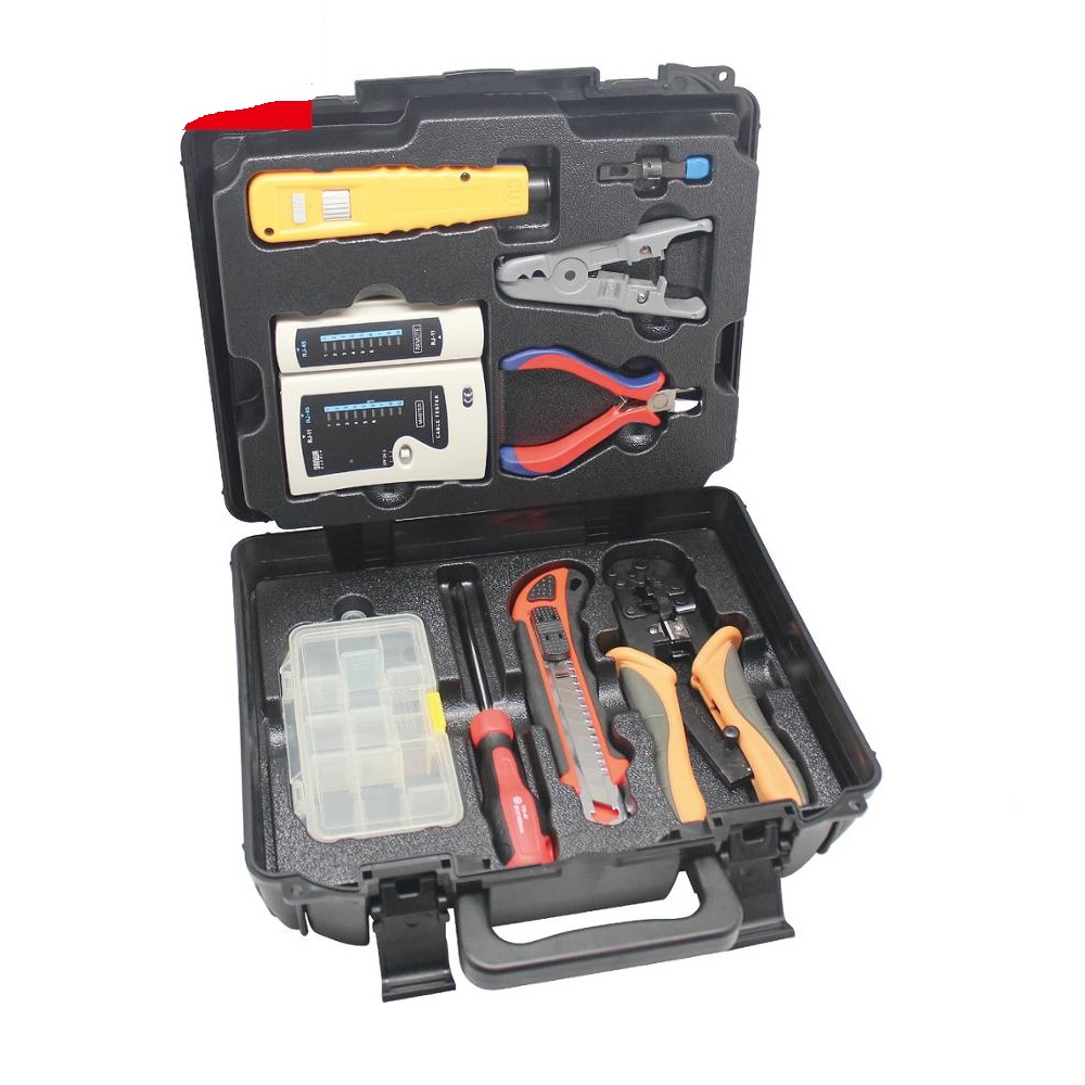 9-PIECE LAN Basic Repair Tool Kit GOLDTOOL  TTK-368