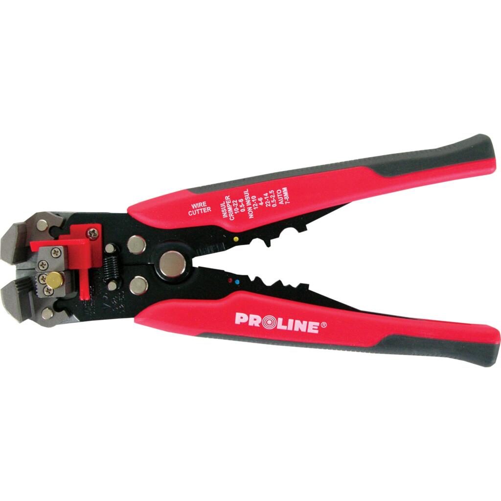 AUTOMATIC WIRE STRIPPER AND CRIMPING 0,2-6,0 MM2, CONN, 2-10 AWG PROLINE 28412