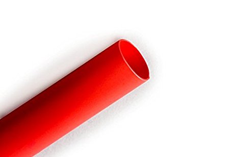 2.5 mm Red heat shrink tube Shrink ratio is 2:1