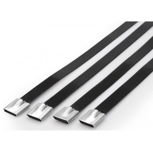 4,6x150 Stainless Steel Cable Ties Polyester Coated TORK TKBCP-150S