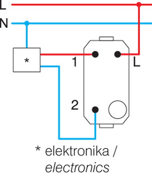 PUSH BUTTON 2WAY WITH CORD  TEM  SM62SBCD-U