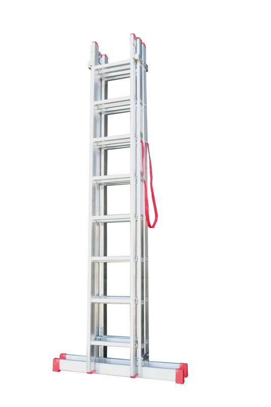 2x3m  6m  A TYPE Aluminum DOUBLE SIDED SLIDING LADDERS  CÖMERT ATCSM.03