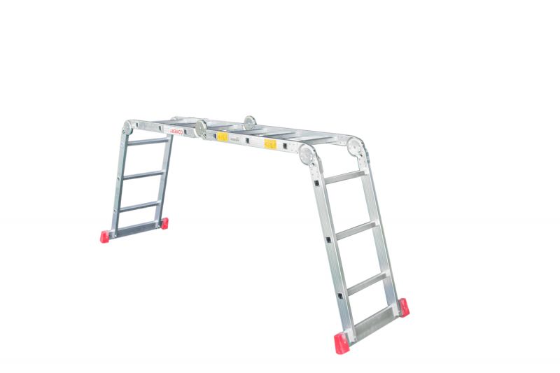3,75m Aluminum Step  Multipurpose Ladder Acrobat CÖMERT AKR.375