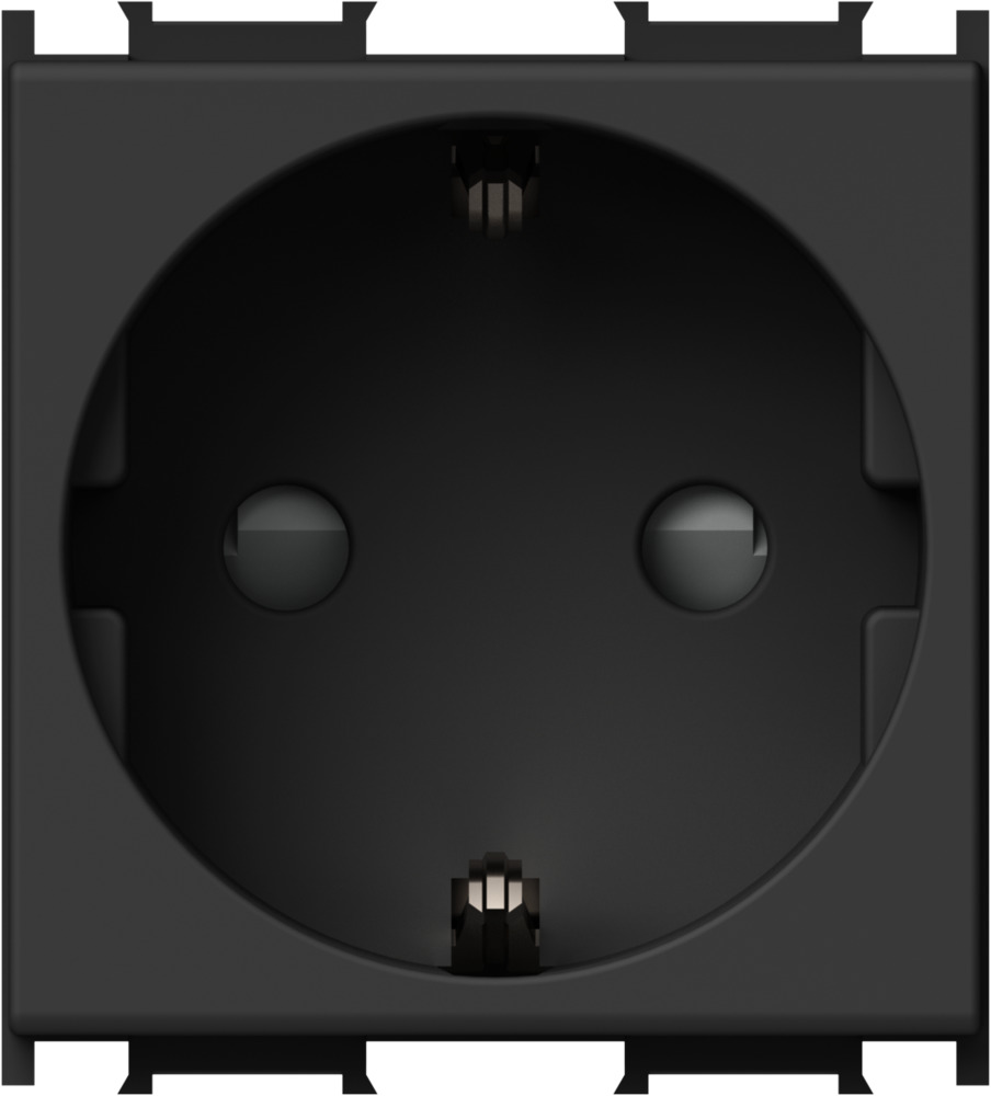 SOCKET SCHUKO+KS  TEM  VM10SB-P