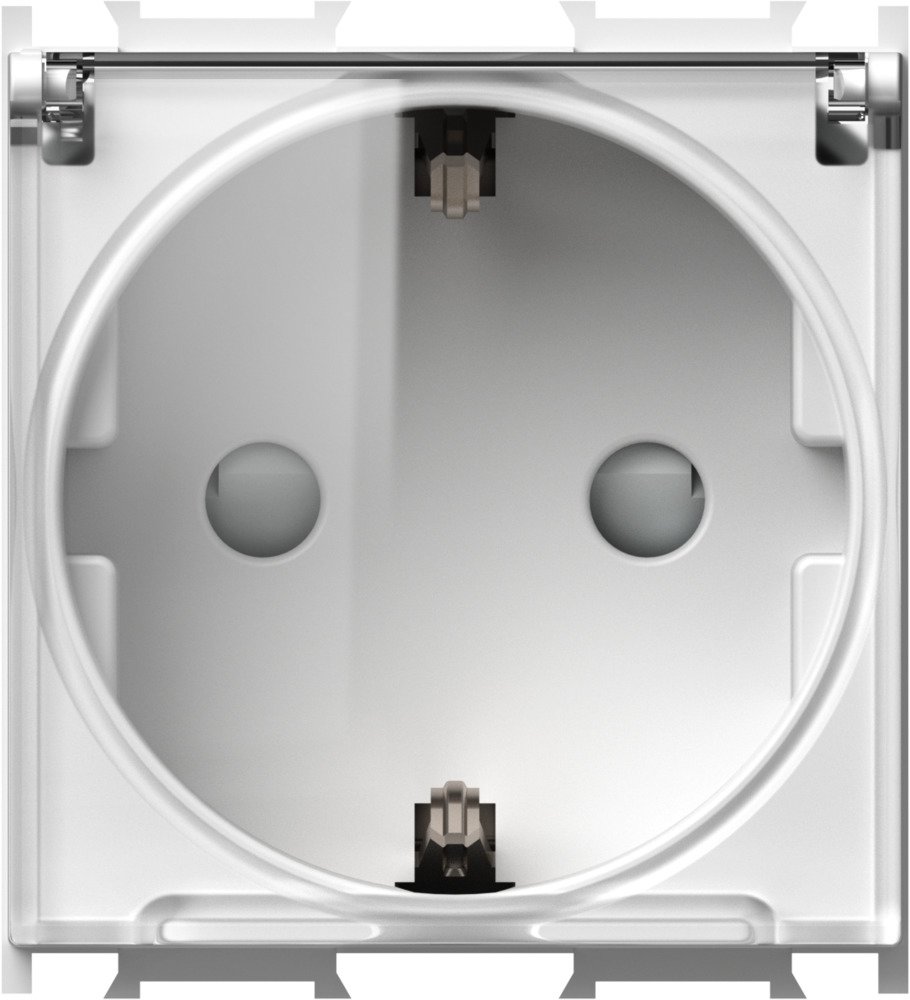 SOCKET SCHUKO+KS+COVER  TEM  VM11PT-P