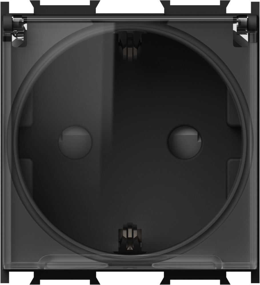 SOCKET SCHUKO+KS+COVER  TEM  VM11BT-P