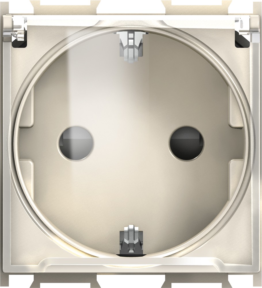 SOCKET SCHUKO+KS+COVER  TEM  VM11IT-P