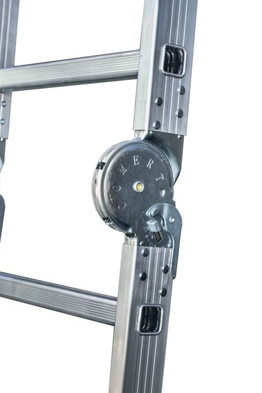 3,75m Aluminum Step  Multipurpose Ladder Acrobat CÖMERT AKR.375