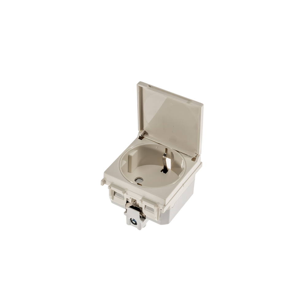 SOCKET SCHUKO+KS+COVER  TEM  VM11II-B