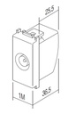 SOCKET TV END-LINE  TEM  KM11SB-P