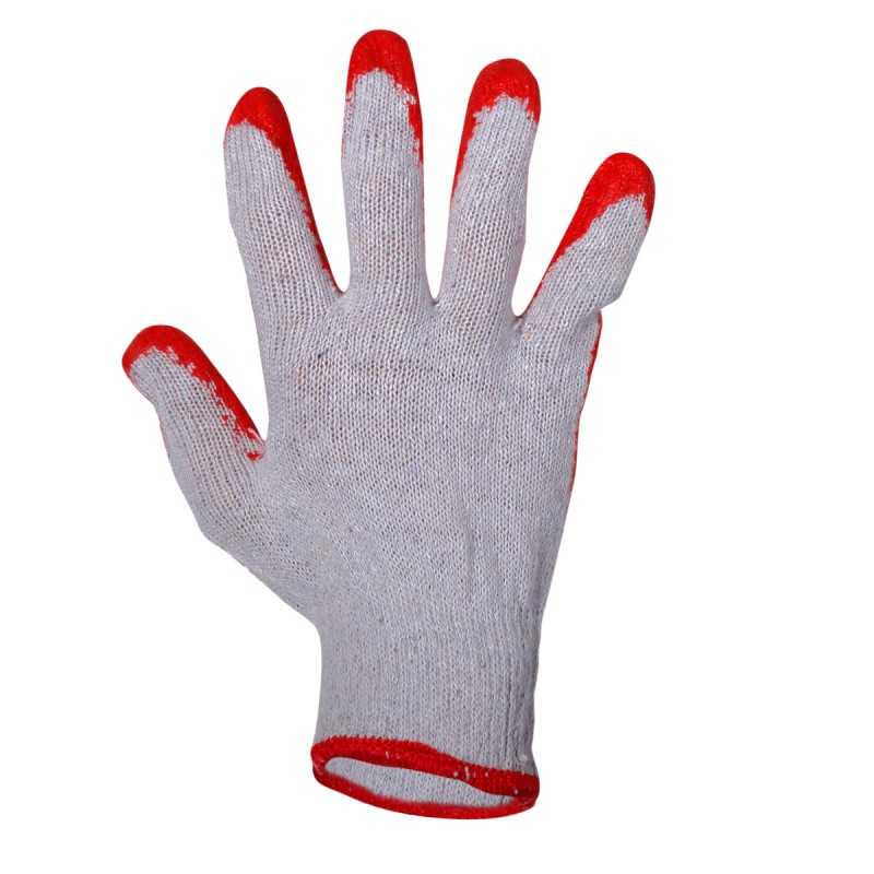 GLOVES LATEX RED L210609P, 12 PAIRS, "9", CE, LAHTI Profix Code :L210609W