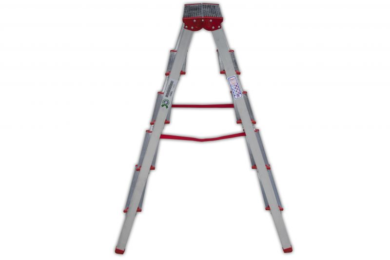 4-Steps Aluminum Double Sided Ladders CÖMERT  ACCM.02