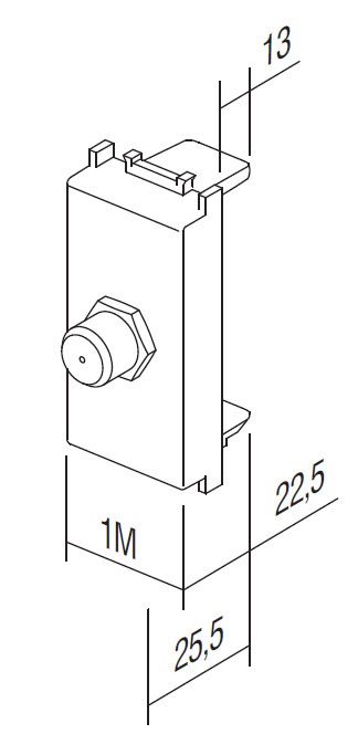 SOCKET SAT BASIC  TEM  KM15PW-P