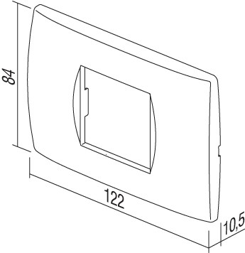 COVER PLATE SOFT  TEM  OS23PW-U