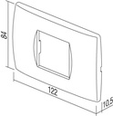 COVER PLATE SOFT  TEM  OS23SG-U