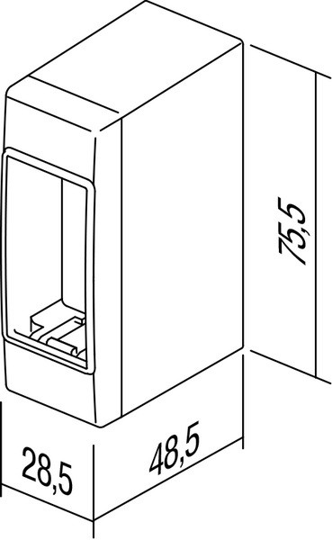 BOX NO CUBO WITH BACK SIDE COV  TEM  AC11ES-U