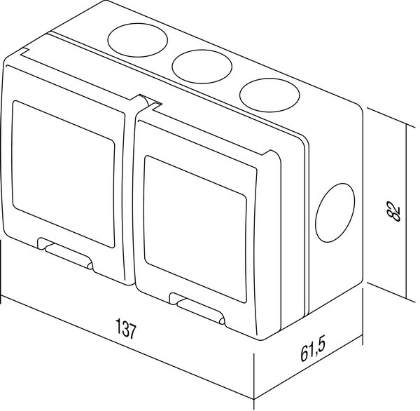 BOX NO CUBO  TEM  AQ22PW-U