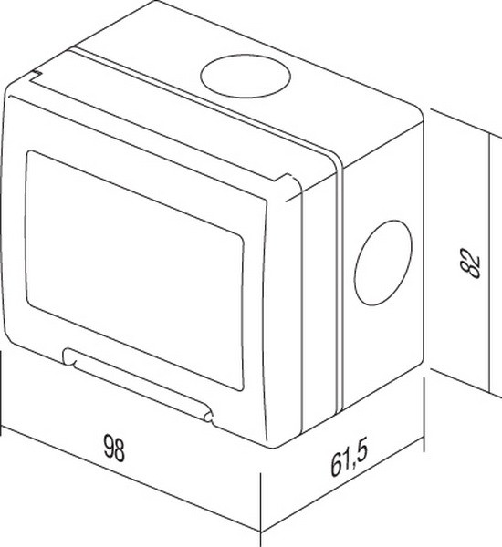 BOX NO CUBO  TEM  AQ30PW-U