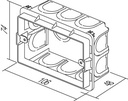 RECTANGULAR BOX FOR BRICK  TEM  DM30-P