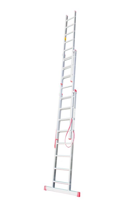 3x2  6m   Aluminum Triple Part Multipurpose Ladders CÖMERT   SATM.09