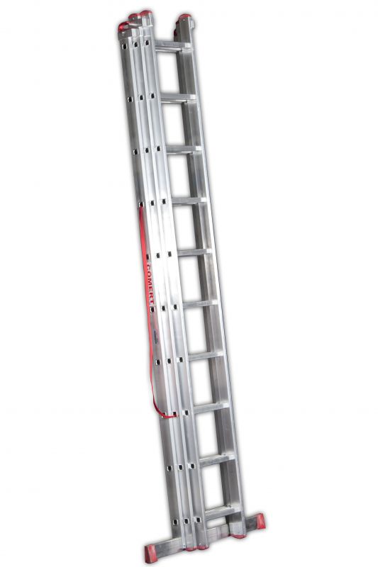 3x3,5  10,5m   Aluminum Triple Part Multipurpose Ladders CÖMERT  SATM.12