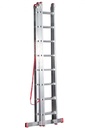 3x3,5  10,5m   Aluminum Triple Part Multipurpose Ladders CÖMERT  SATM.12