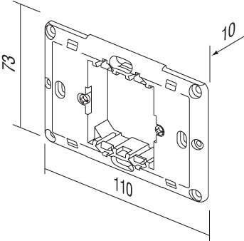 MOUNTING FRAME WITH CLAWS  TEM  NM23-P