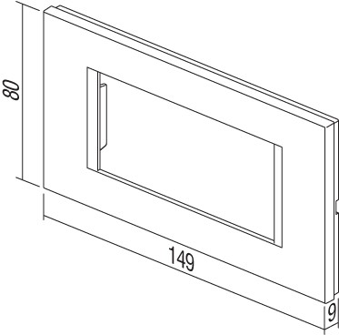 COVER PLATE LINE  TEM  OL40PW-U