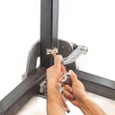 WELDERS ANGLE CLAMP, 3-AXIS, SWING AWAY STRONG HAND EUROPE WAC45-SW