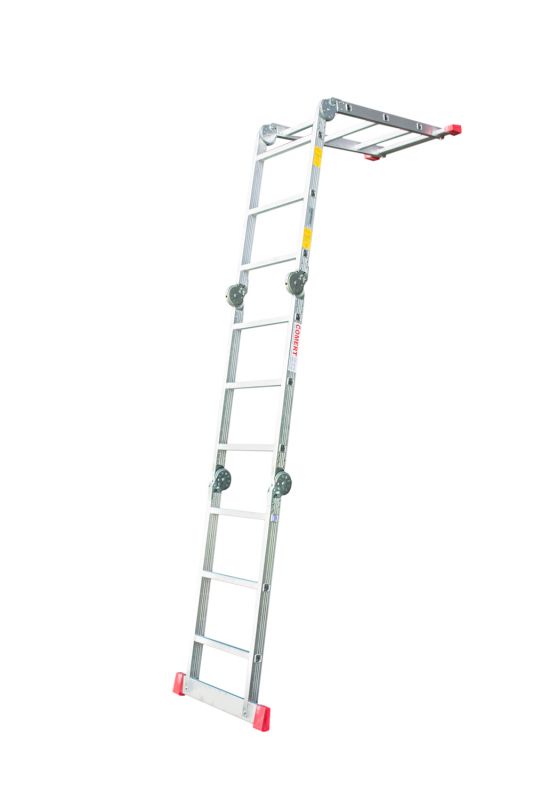 4,75m Aluminum Step  Multipurpose Ladder Acrobat CÖMERT AKR.475