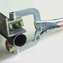 PIPE PLIERS, LARGE, FIXED LARGE V-PADS (2X XFV) STRONG HAND EUROPE PG114VM