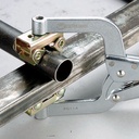 PIPE PLIERS, LARGE, FIXED LARGE V-PADS (2X XFV) STRONG HAND EUROPE PG114VM