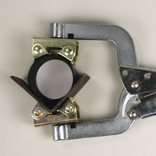 PIPE PLIERS, LARGE, FIXED LARGE V-PADS (2X XFV) STRONG HAND EUROPE PG114VM