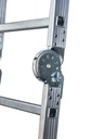 4,75m Aluminum Step  Multipurpose Ladder Acrobat CÖMERT AKR.475