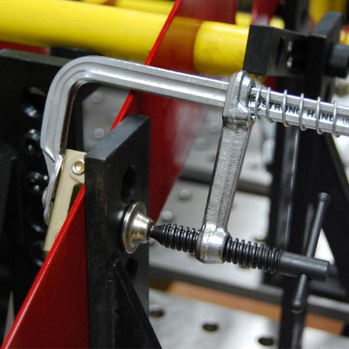 MAGSPRING CLAMP (CAPACITY 140MM,THROAT DEPTH 64MM) STRONG HAND EUROPE UBV65M