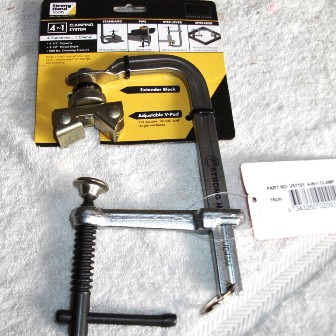UTILITY CLAMP (CAPACITY:320MM, RAIL SIZE 30MM X 14) STRONG HAND EUROPE UM125M