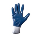GLOVES NITRILE NAVY-WHITE L220709P, 12 PAIRS, "9", CE, LAHTI PROFİX CODE L220709W