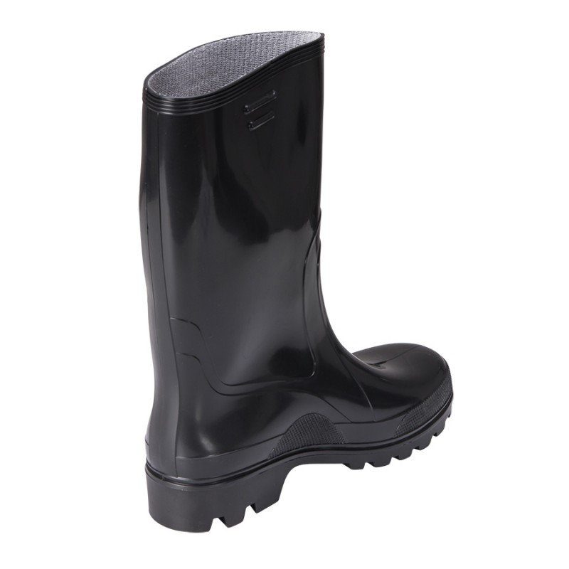 MEN'S WELLINGT., BLACK, MID-HIGH, PVC, OB E, "45", CE, LAHTI PROFİX CODE L3070145