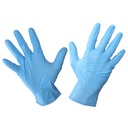 GLOVES NITRILE BLUE, 100 PCS., "9", CE, LAHTI PROFIX CODE L220809B