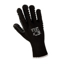 GLOVES ANTI-VIBRATION BLACK, L290110K, CARD, "10", CE, LAHTI PROFIX CODE L290110K