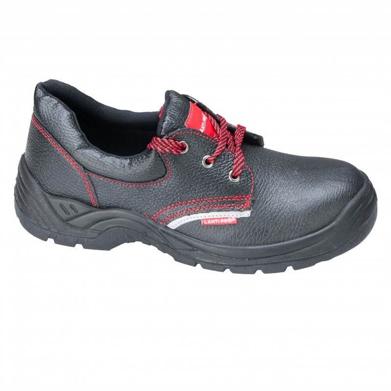 SHOES, LEATHER, BLACK, S1 SRC, "41", CE, LAHTI PROFIX CODE LPPOMA41