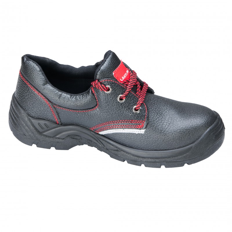 SHOES, LEATHER, BLACK, S1 SRC, "42", CE, LAHTI PROFIX CODE LPPOMA42