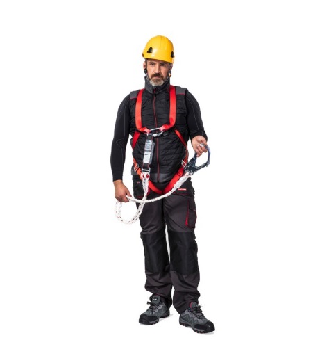 SAFETY ABSORBER WITH DOUBLE ROPE 1,75M, CE, LAHTI PROFIX Code L8020200